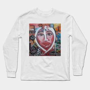 A Portrait Of Life Wall Art, Face Mask, Stickers, Totes Long Sleeve T-Shirt